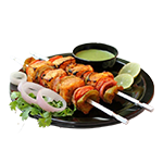Charcoal Grill Chicken Tikka Meal 