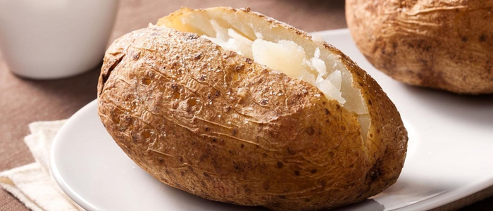 Baked Potato Simply With Butter 