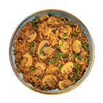 Mushroom Zeera Rice 